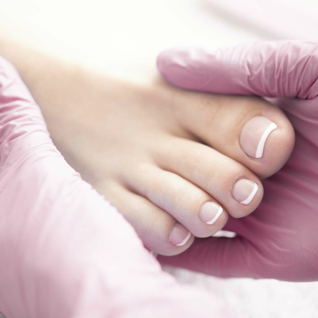 Deluxe pedicure at our Dundee salon