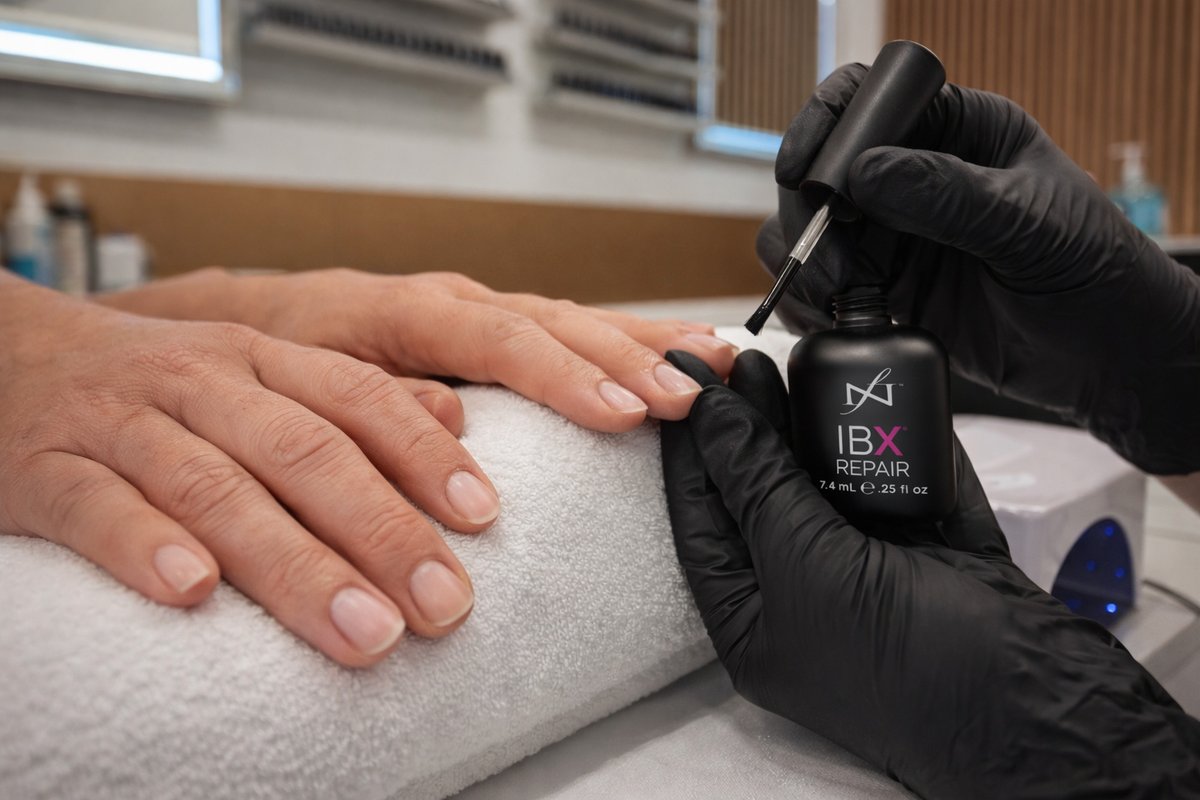 IBX nail repair treatment at Aesthete Beauty Dundee