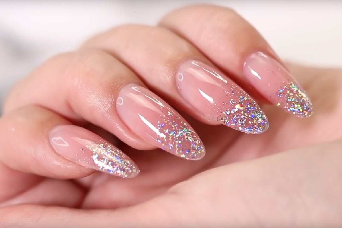 Polygel extensions at Aesthete Beauty Dundee nail salon