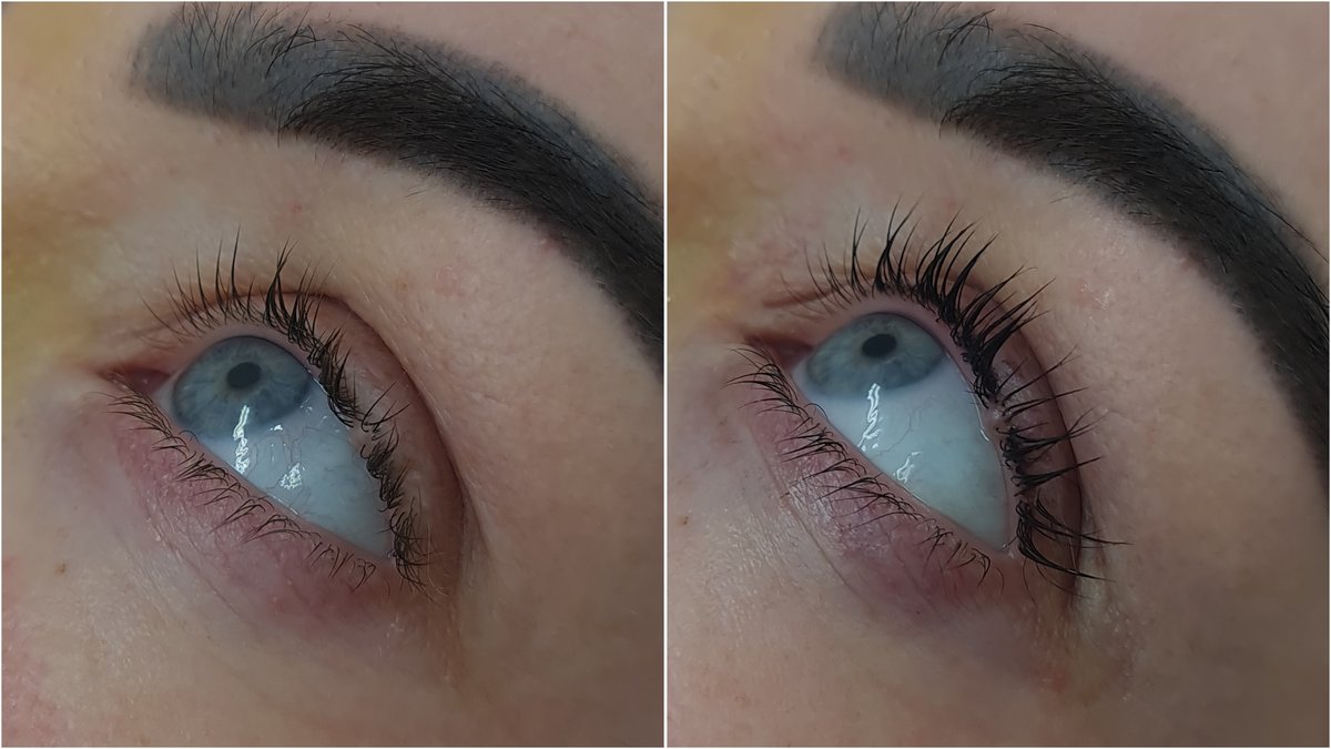 Full eye lash tinting treatment in Dundee