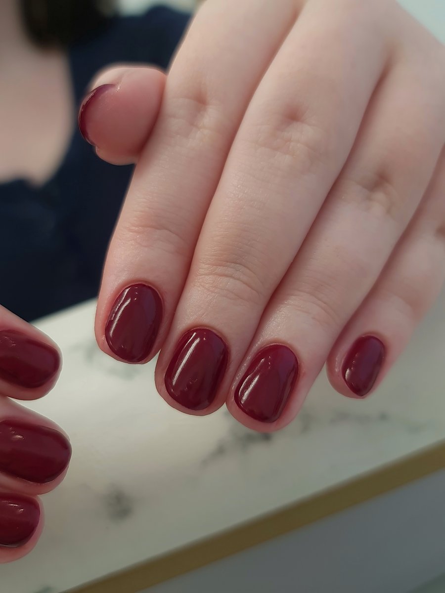 Gel polish manicure at Aesthete Beauty Dundee