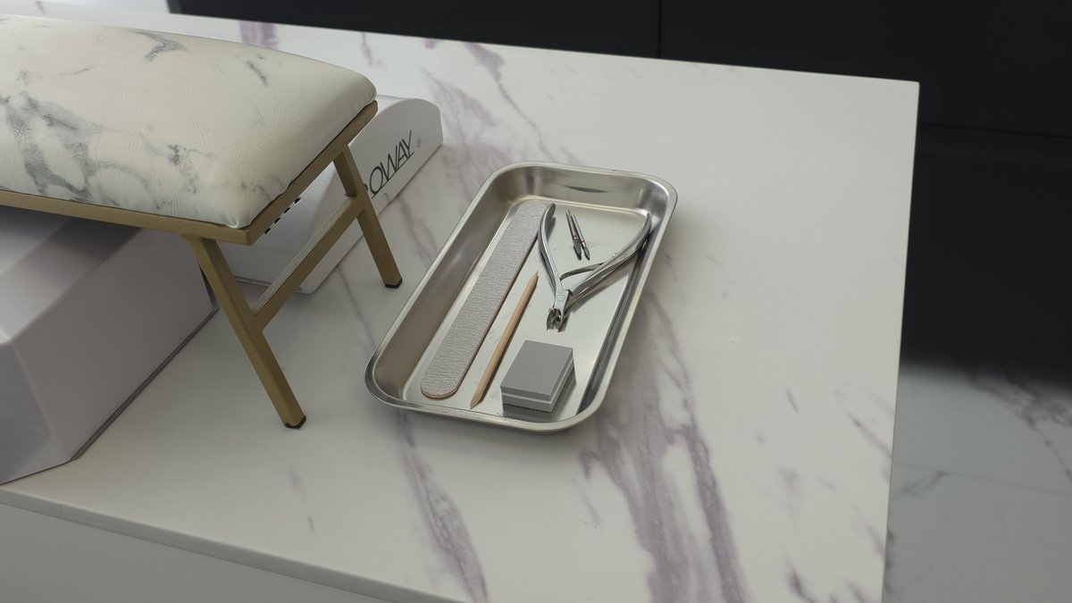 Individually prepared tools for each client at Aesthete Beauty