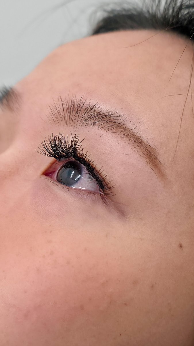 Weekend lashes on hooded eyes at Aesthete Beauty Dundee
